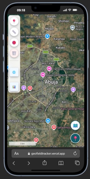 GeoField-Tracker – screenshot 4