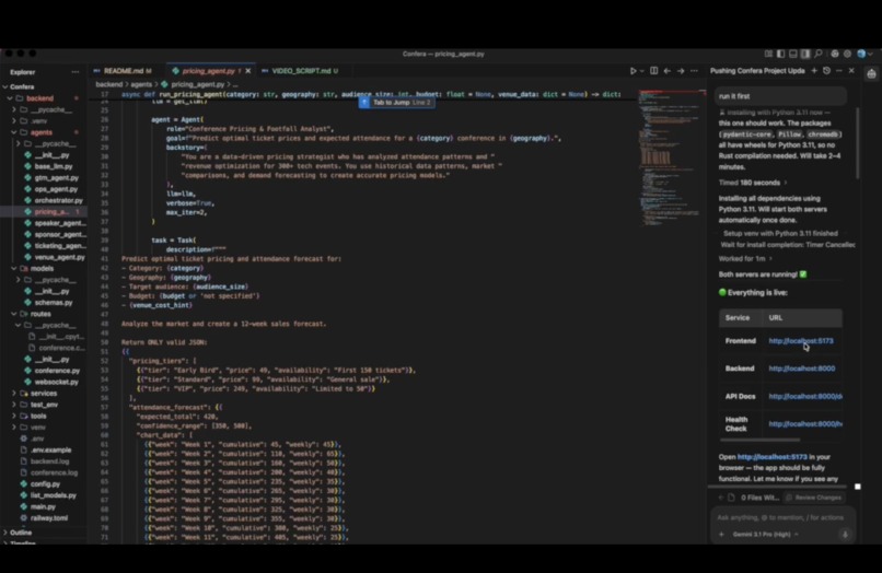Confera – screenshot 1