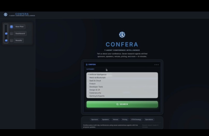 Confera – screenshot 2
