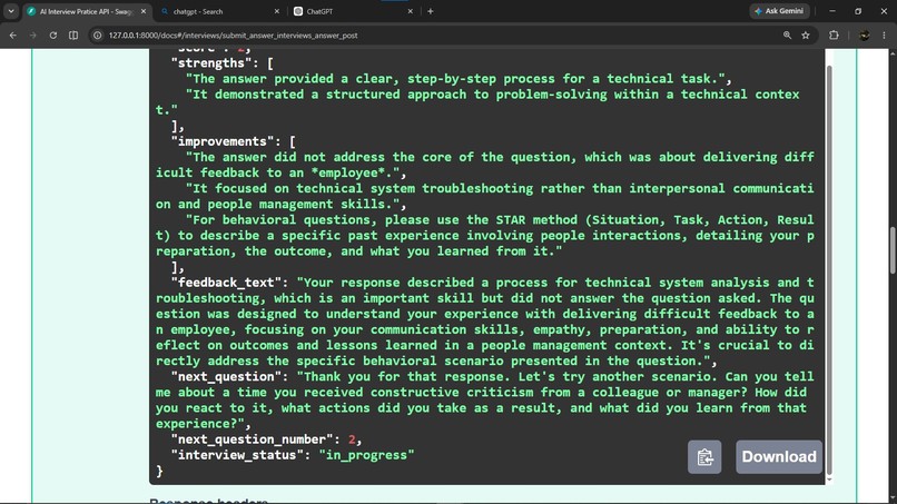AI Mock Interview Coach – screenshot 3