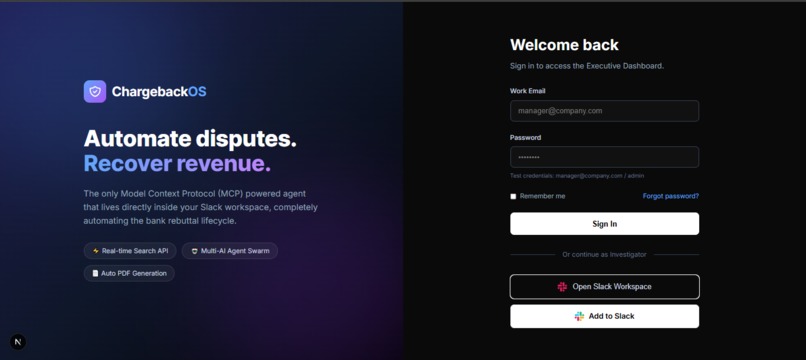 Chargebackpilot – screenshot 1