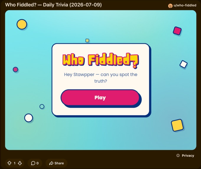 Who Fiddled? – screenshot 4