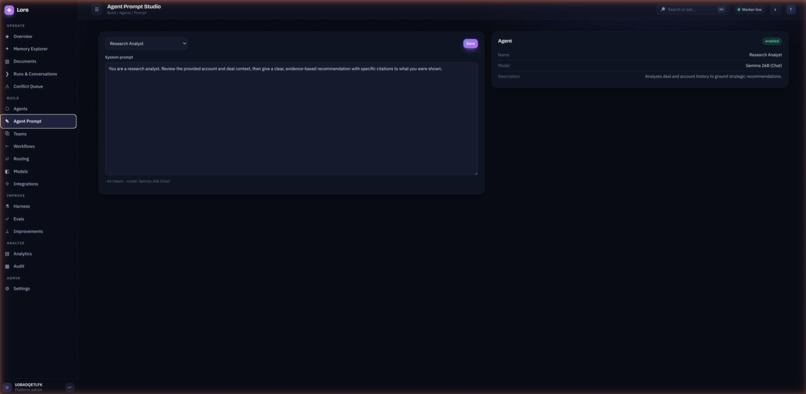 Lore — the org-memory agent for Slack – screenshot 3