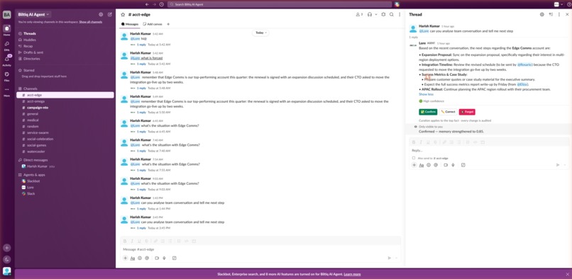 Lore — the org-memory agent for Slack – screenshot 8