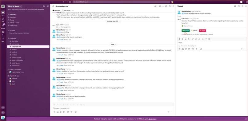 Lore — the org-memory agent for Slack – screenshot 11