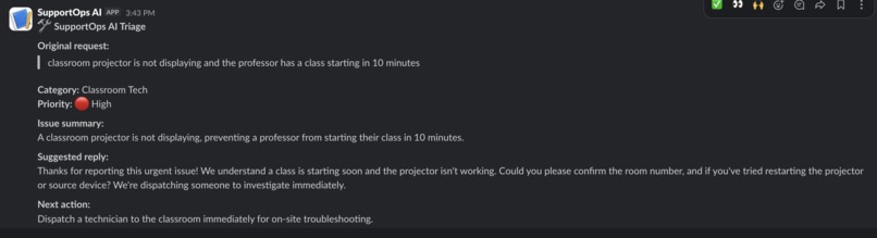 SupportOps AI – screenshot 1