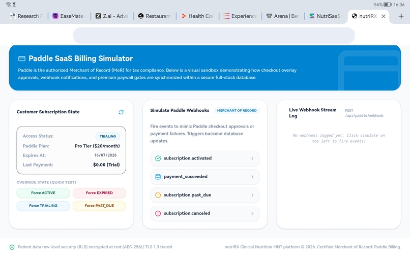 NutriRx – screenshot 1