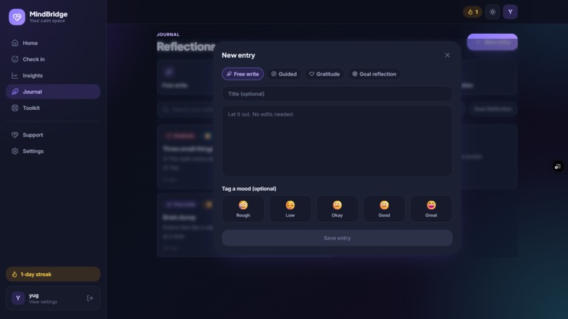 MindBridge – screenshot 11