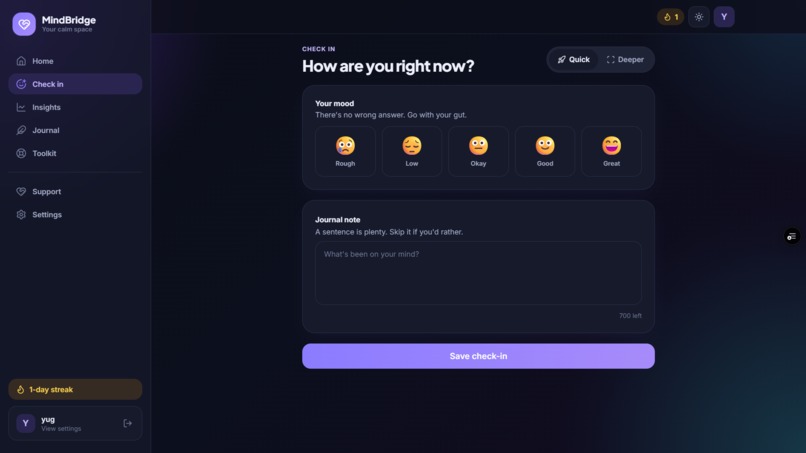MindBridge – screenshot 14