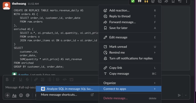 SQL Second Opinion – screenshot 4