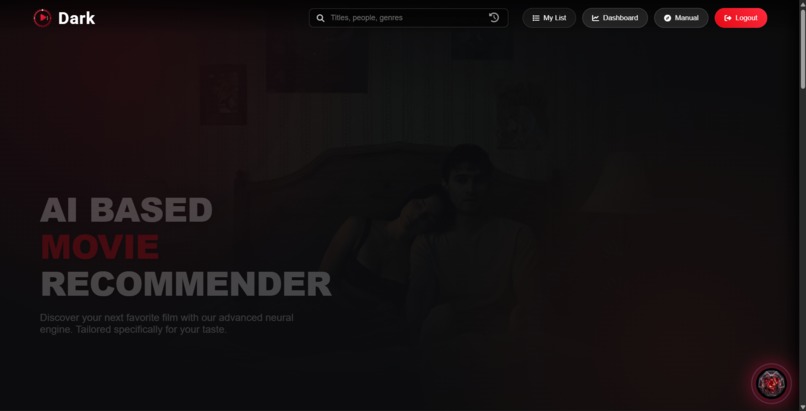  DARK -Multi-Channel Movie Curation powered by Gemini API – screenshot 4