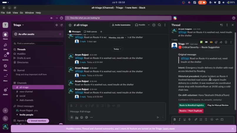 Triage – screenshot 4