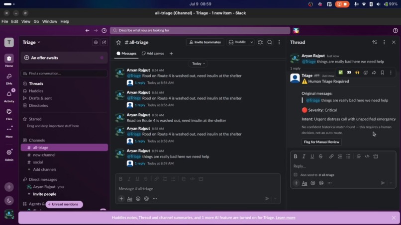 Triage – screenshot 5