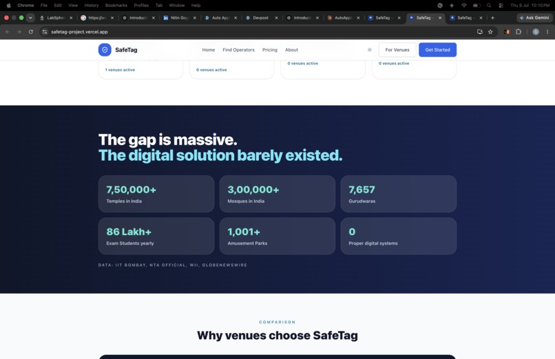 SafeTag – AI Powered Hardware-Free Smart Locker – screenshot 3