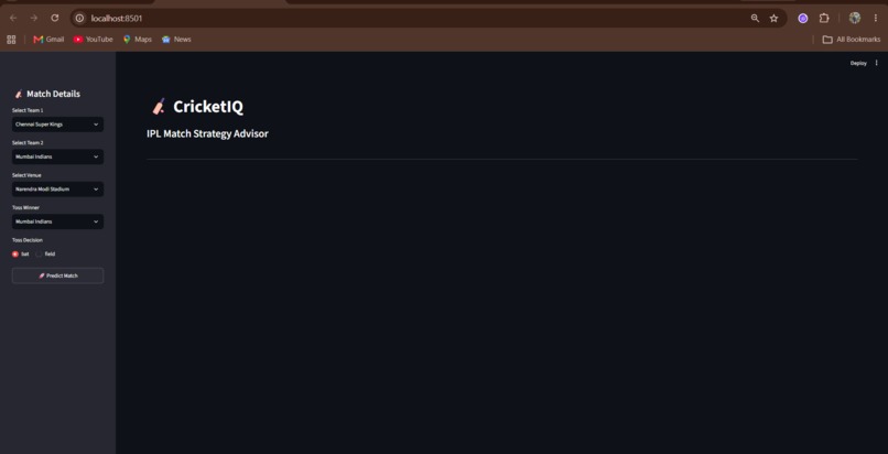 CricketIQ – screenshot 1