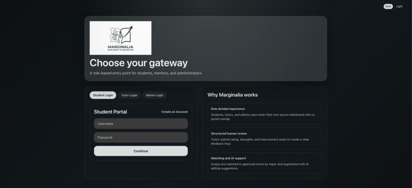 Marginalia – screenshot 1