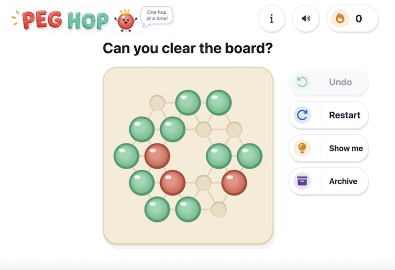 Peg Hop – screenshot 1