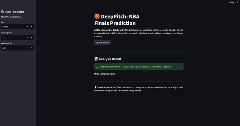 DeepPitch : Predictive Football Analytics – screenshot 2