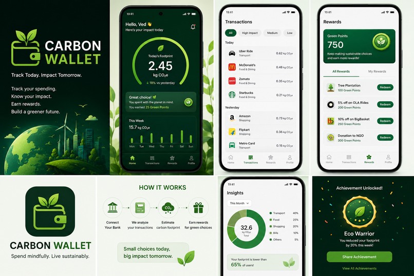 Carbon wallet – screenshot 1