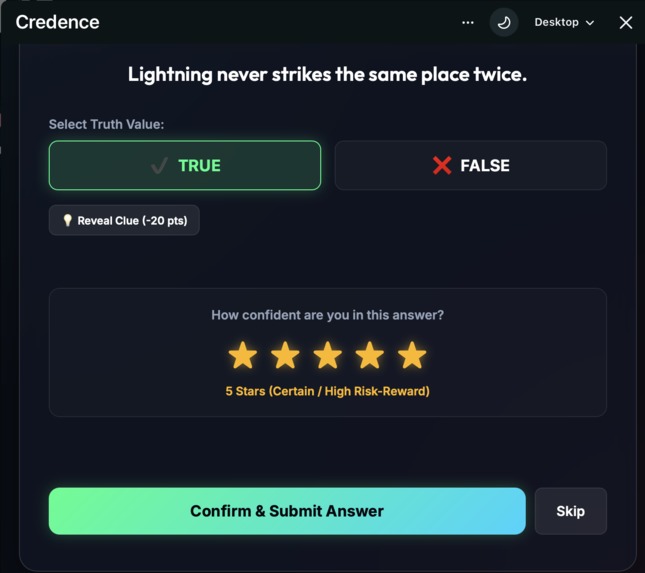 Credence – screenshot 7