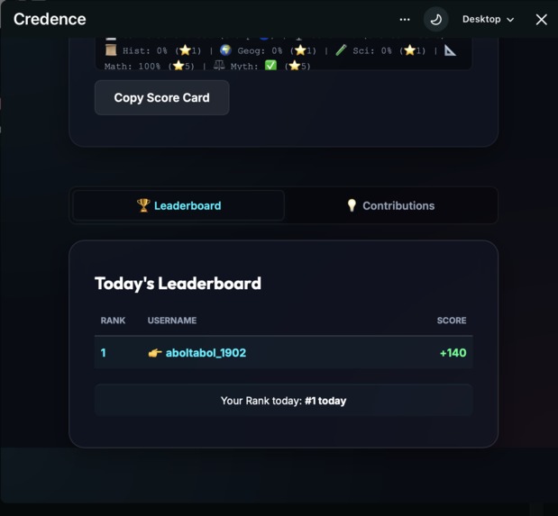 Credence – screenshot 13