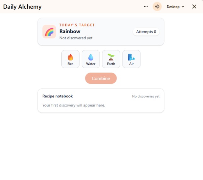 Daily Alchemy – screenshot 3