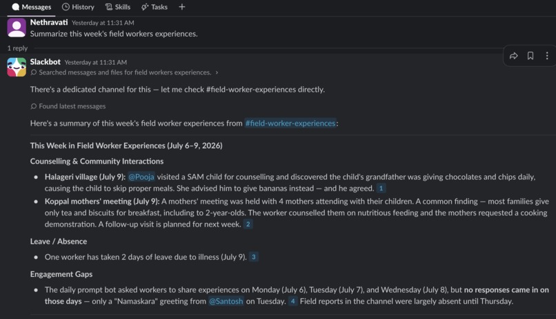Nutrition Bridge - Field actions to eliminate Malnutrition – screenshot 4