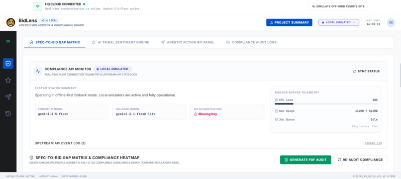 BidLens – screenshot 1