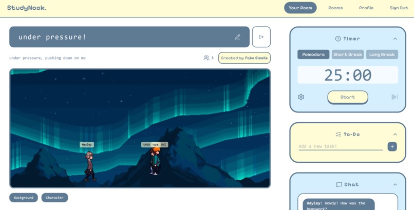 StudyNook – screenshot 2
