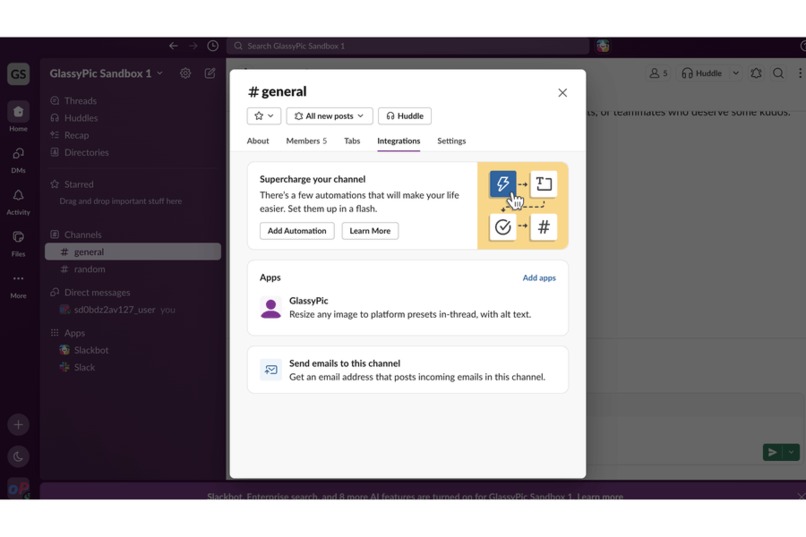  GlassyPic for Slack – screenshot 1