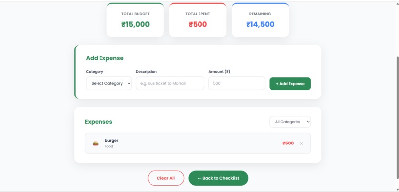 PackWise – screenshot 4