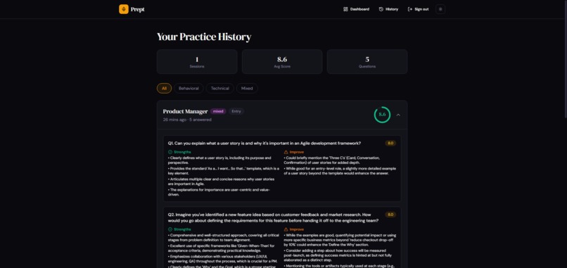 Prept – screenshot 3