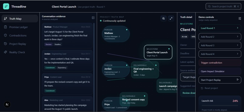 ThreadLine – screenshot 2