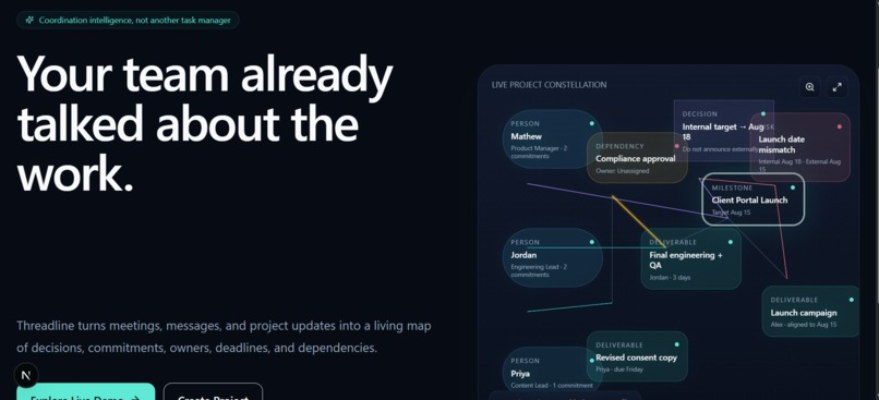 ThreadLine – screenshot 1