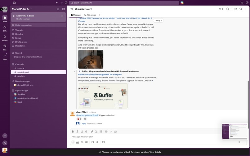 MarketPulse AI – screenshot 3