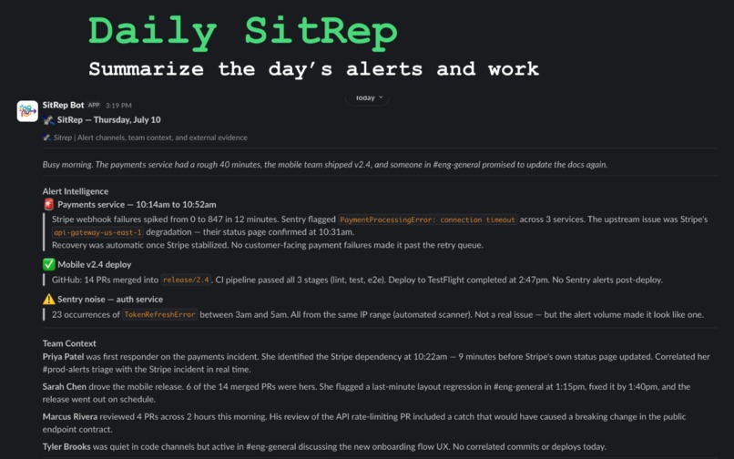 SitRep Bot – screenshot 4