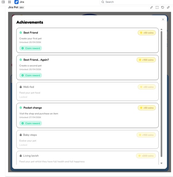 Jira Pets – screenshot 13