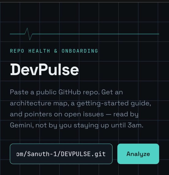 DEVPULSE – screenshot 1