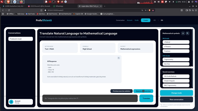 Proful Eficient – screenshot 2