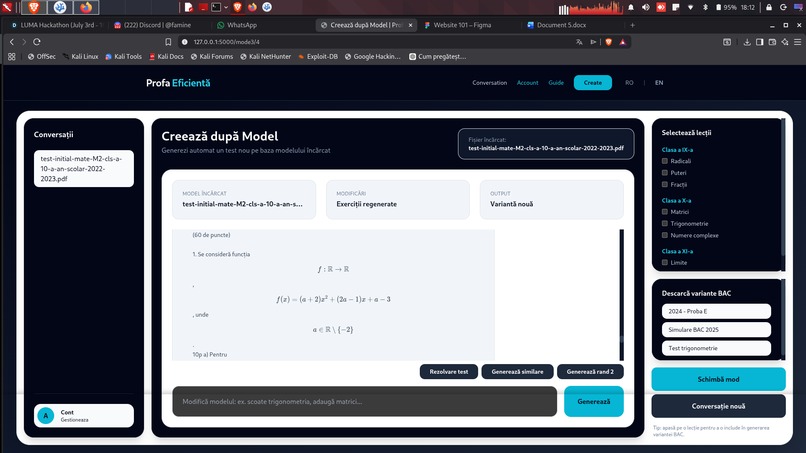 Proful Eficient – screenshot 3