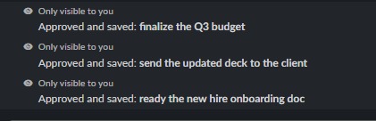 Meeting-to-action agent – screenshot 2
