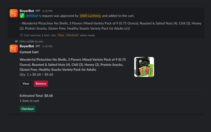 BuyerBot – screenshot 2