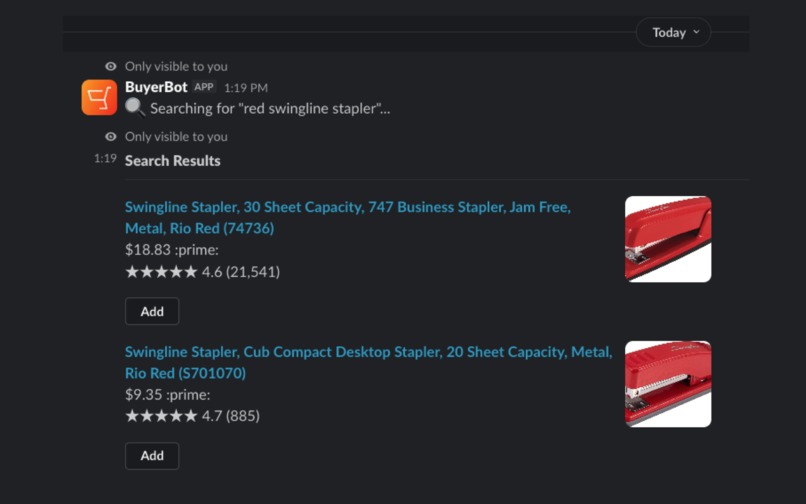 BuyerBot – screenshot 3