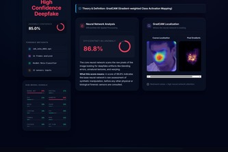 Deepfake Forensics & XAI Engine 