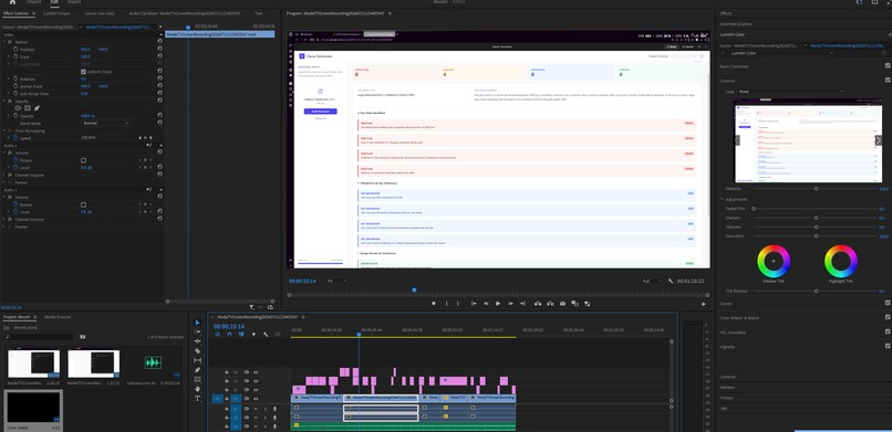 Clause terminator – screenshot 1