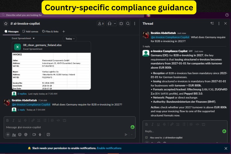 e-Invoice Compliance Copilot – screenshot 3