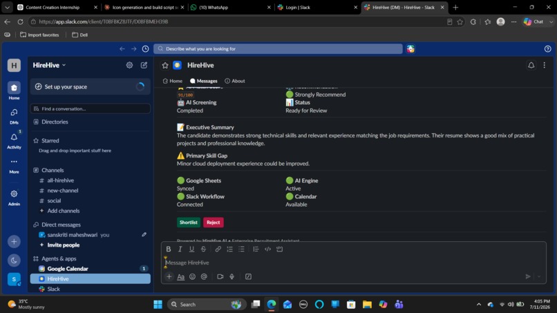 HireHive – AI Recruitment Copilot for Slack – screenshot 6