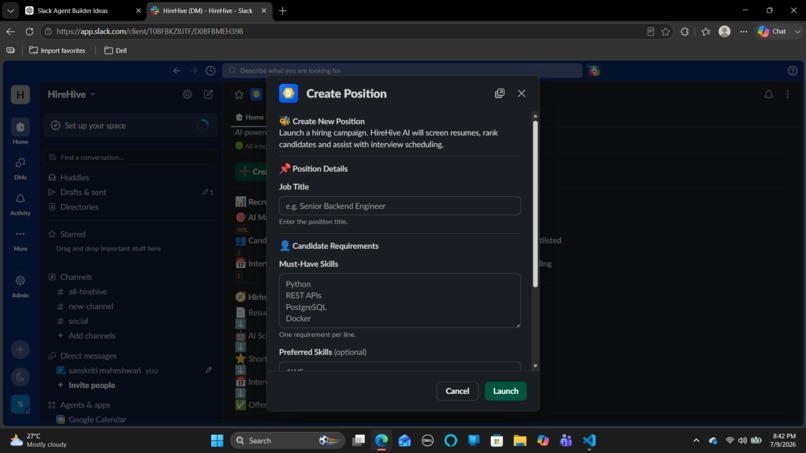 HireHive – AI Recruitment Copilot for Slack – screenshot 7
