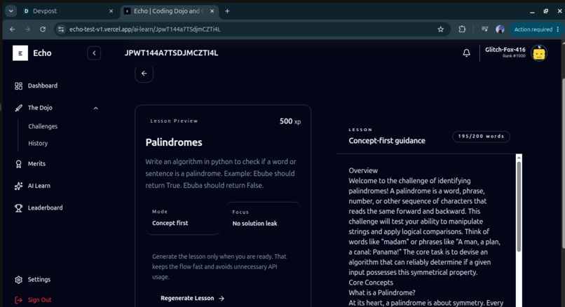 Echo – screenshot 10