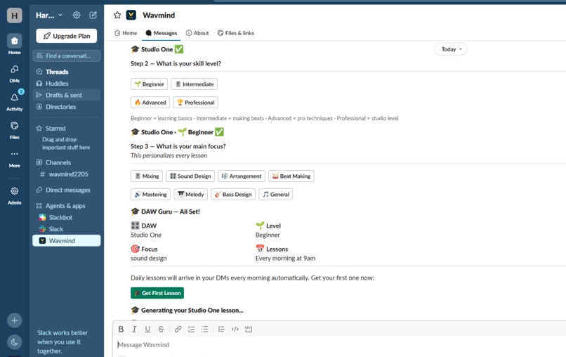 WAVMIND – screenshot 1